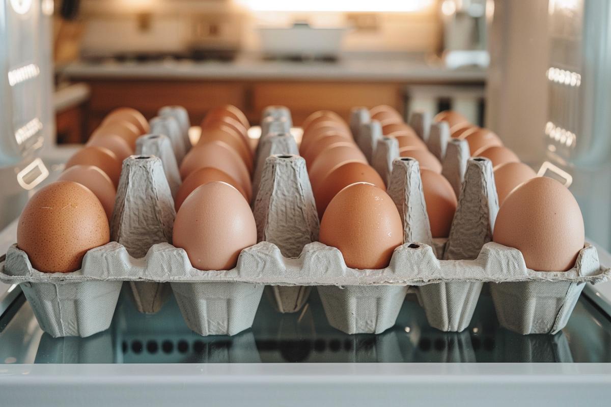 Découvrez où stocker les œufs frais plus longtemps selon un chef, pas au range-œuf !